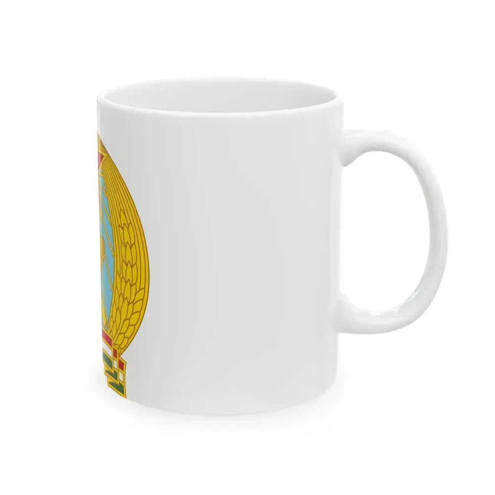 Coat of arms of Hungary (1949-1956) - White Coffee Mug - Go Mug Yourself