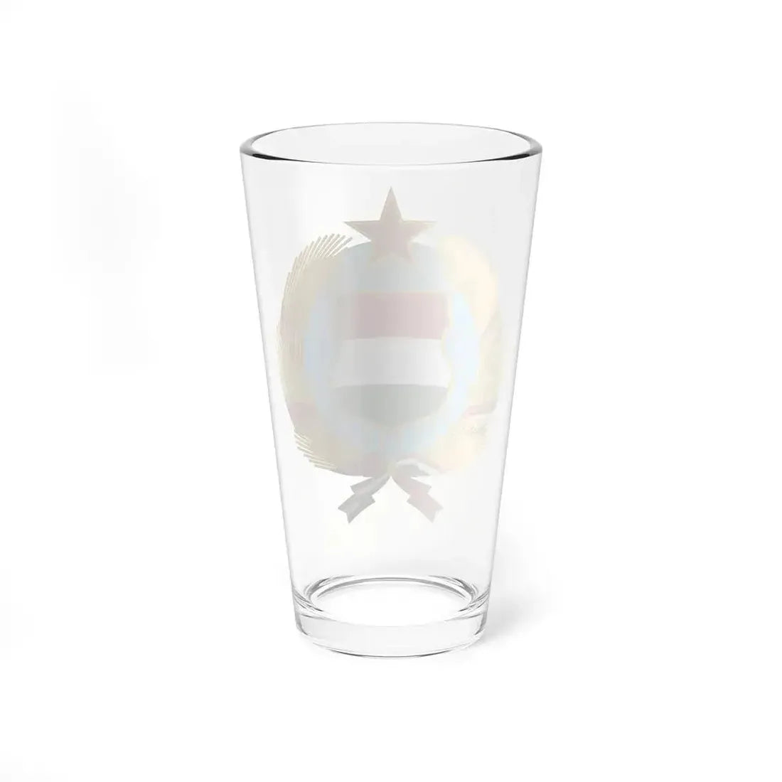 Coat of arms of Hungary (1957-1990) - Pint Glass 16oz - Go Mug Yourself