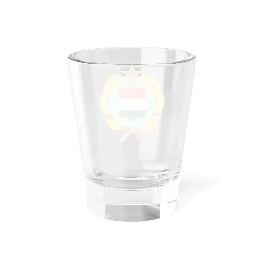 Coat of arms of Hungary (1957-1990) - Shot Glass 1.5oz - Go Mug Yourself