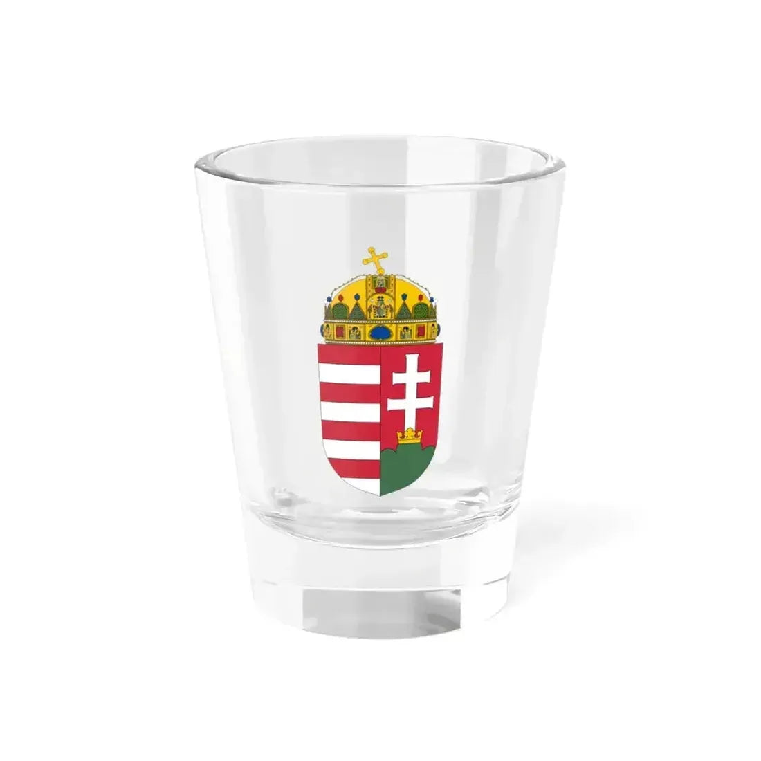 Coat of arms of Hungary - Shot Glass 1.5oz 1.5oz - Go Mug Yourself