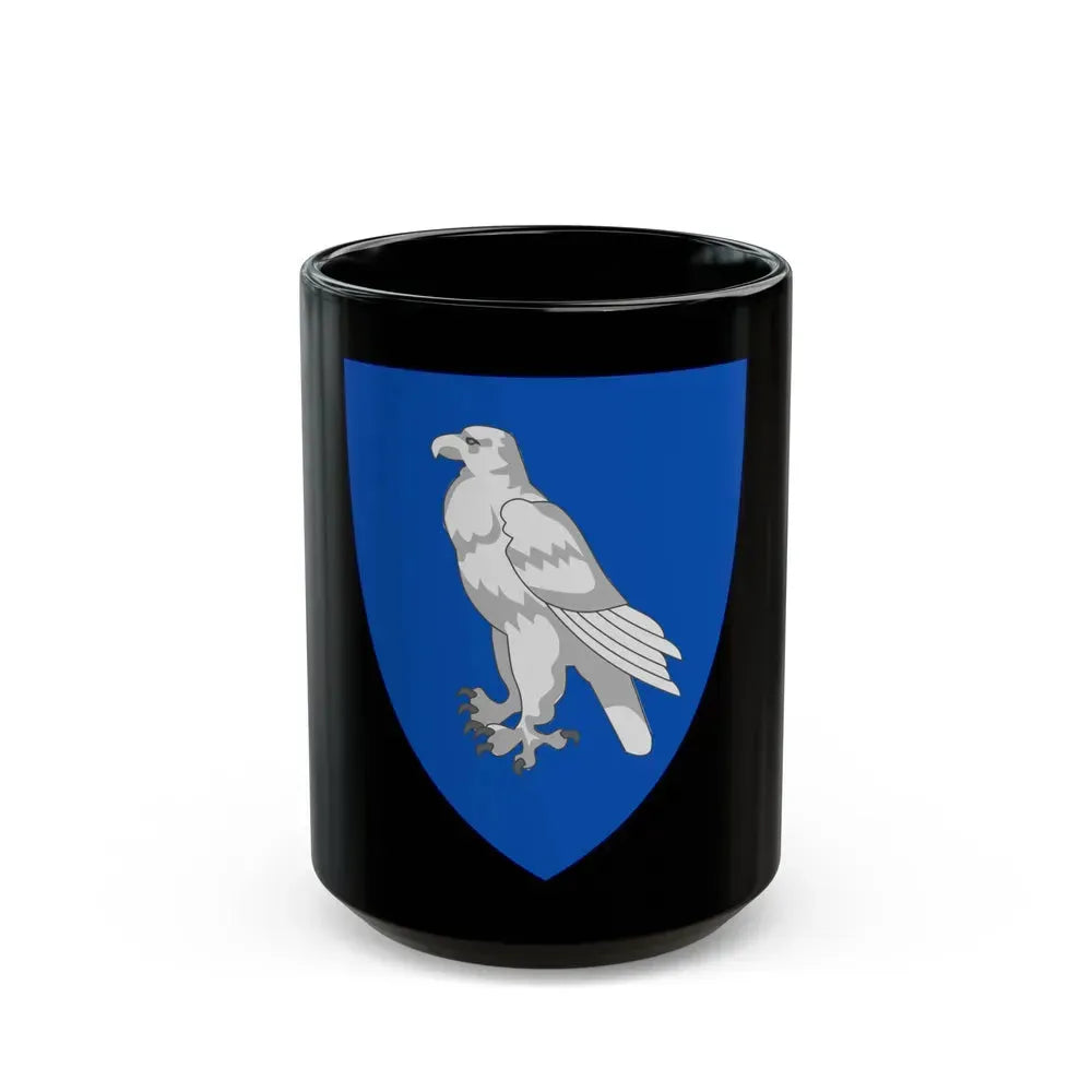 Coat of Arms of Iceland (1904) - Black Coffee Mug 15oz - Go Mug Yourself