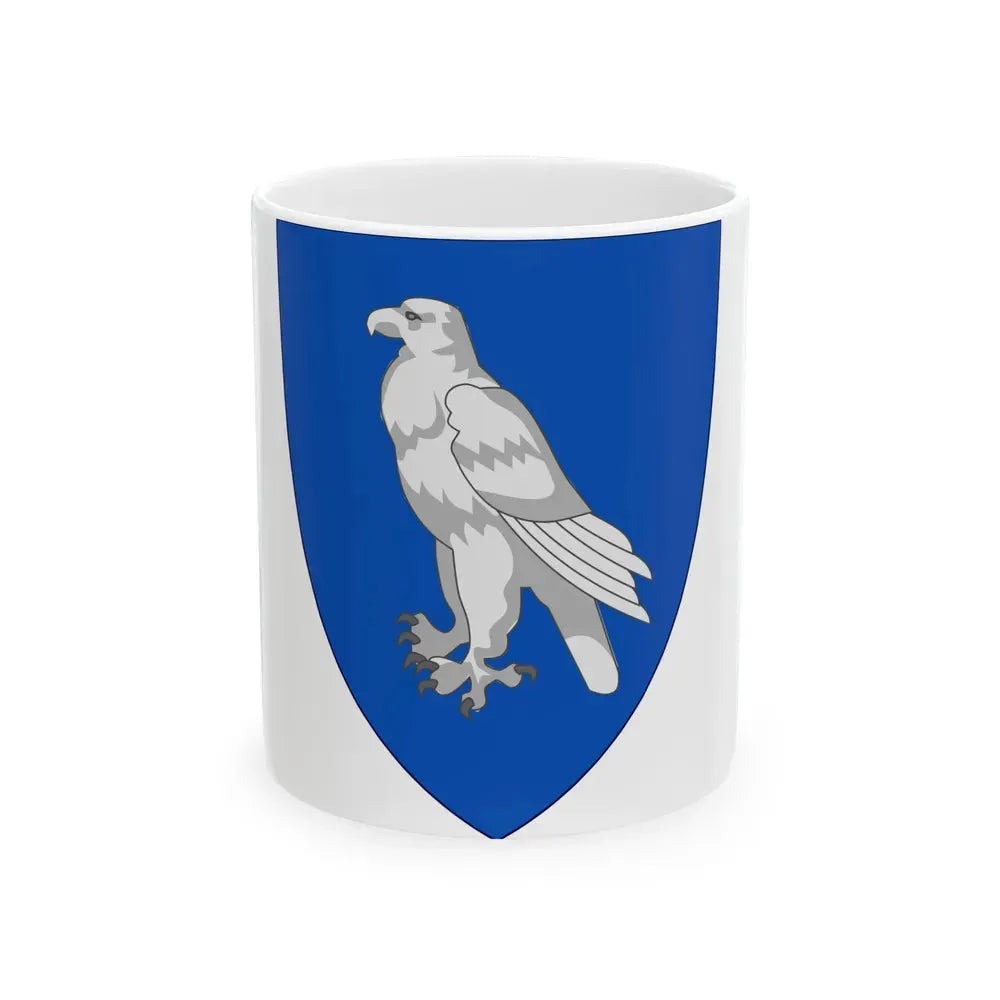 Coat of Arms of Iceland (1904) - White Coffee Mug 11oz - Go Mug Yourself