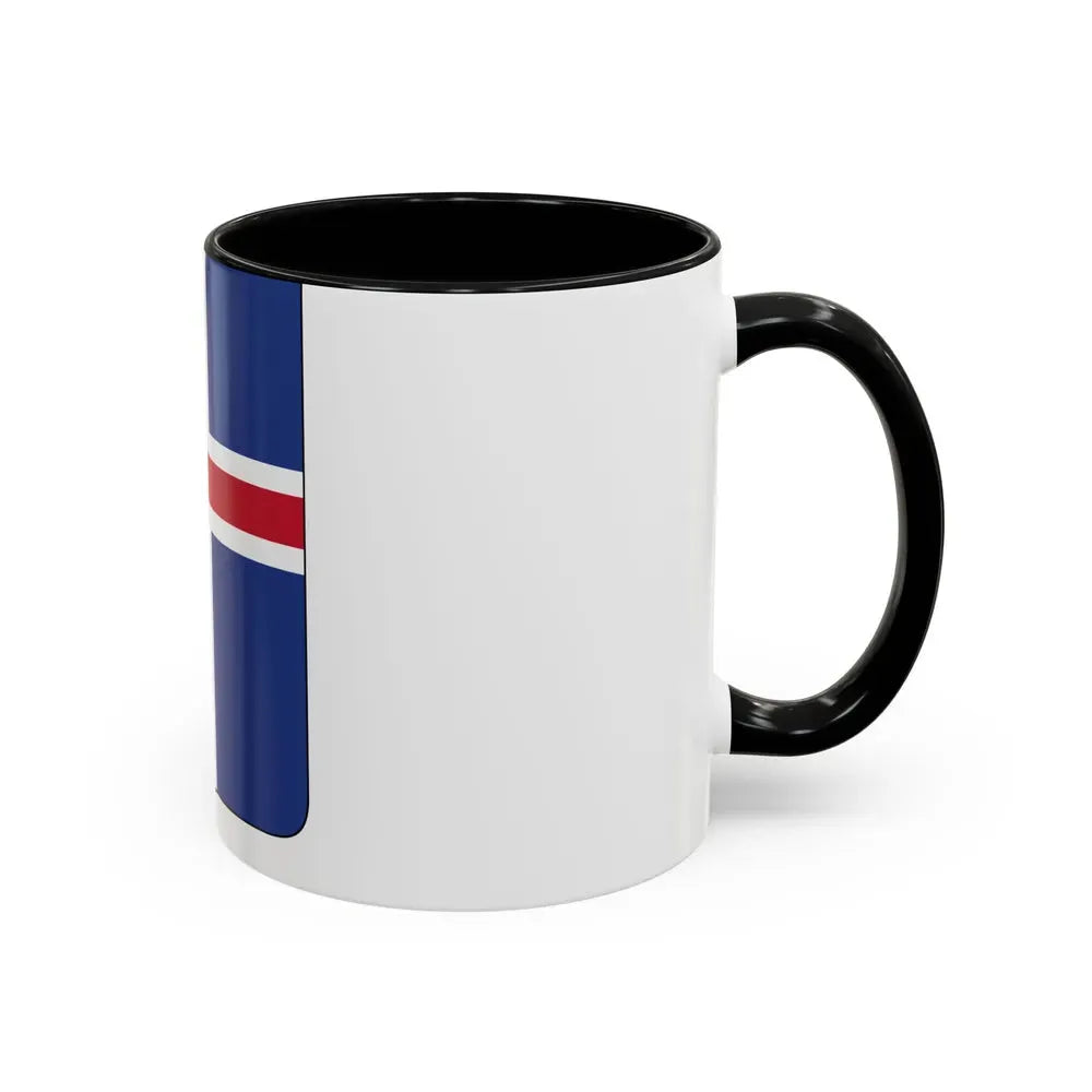Coat of arms of Iceland 2 - Accent Coffee Mug - Go Mug Yourself