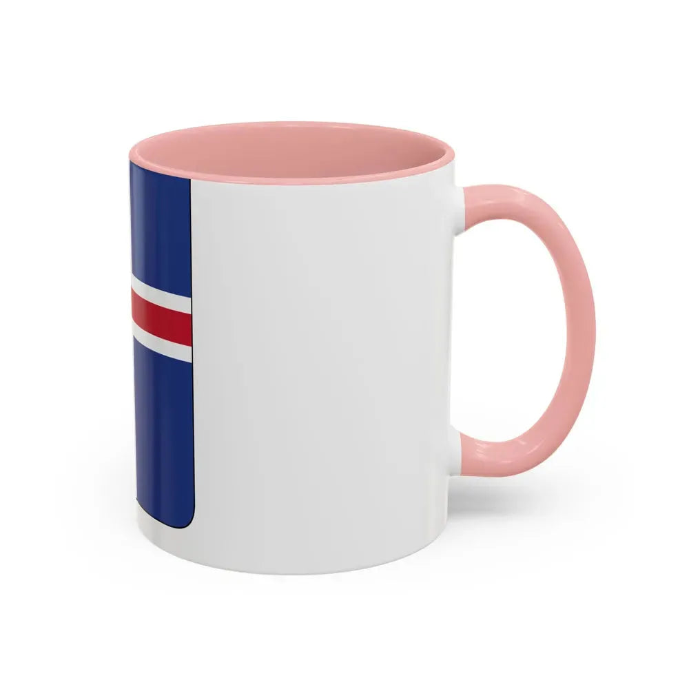 Coat of arms of Iceland 2 - Accent Coffee Mug - Go Mug Yourself