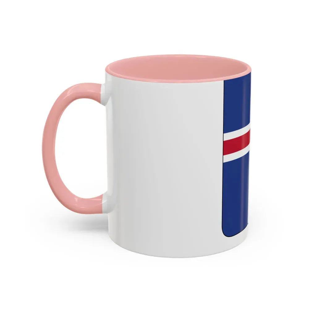 Coat of arms of Iceland 2 - Accent Coffee Mug - Go Mug Yourself