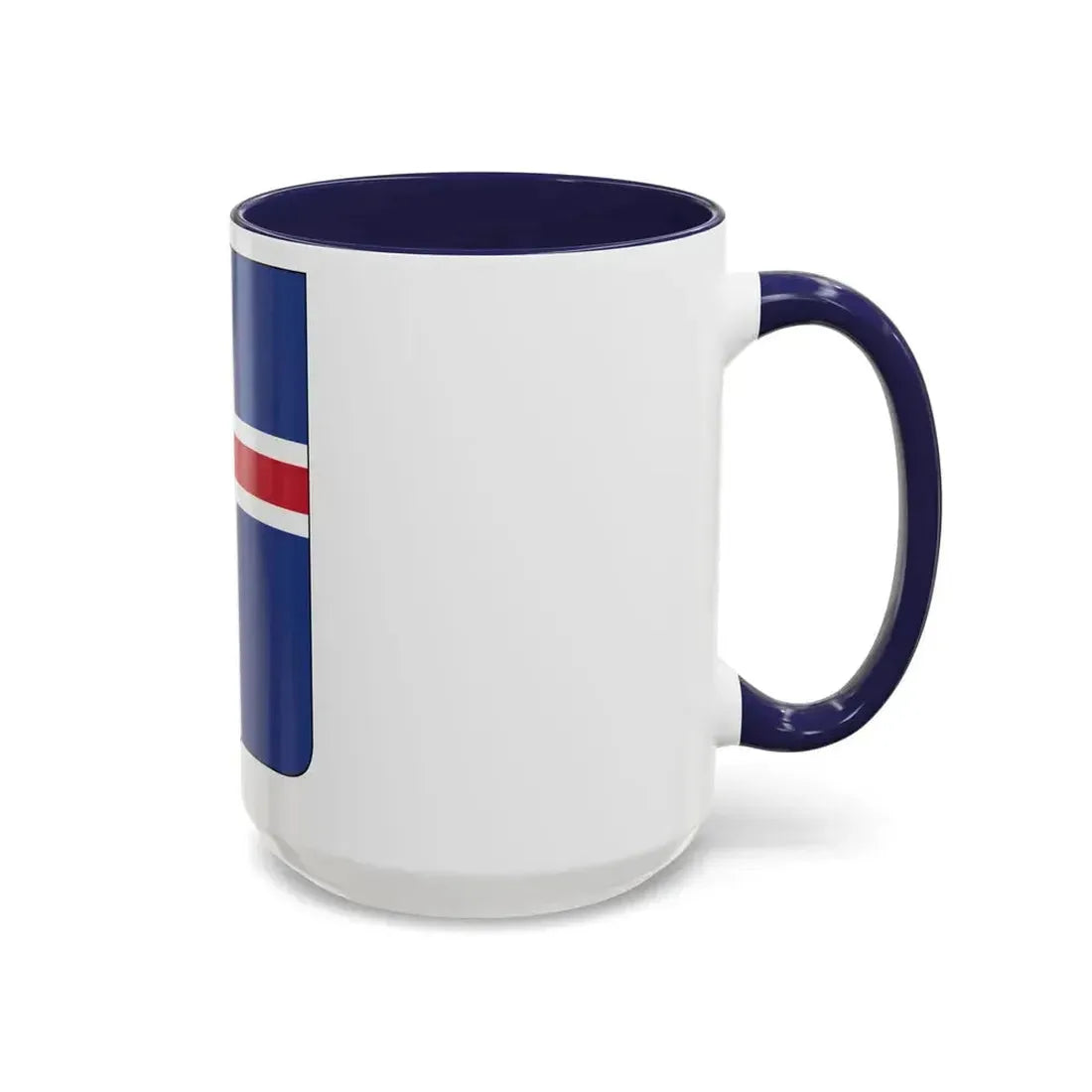 Coat of arms of Iceland 2 - Accent Coffee Mug - Go Mug Yourself