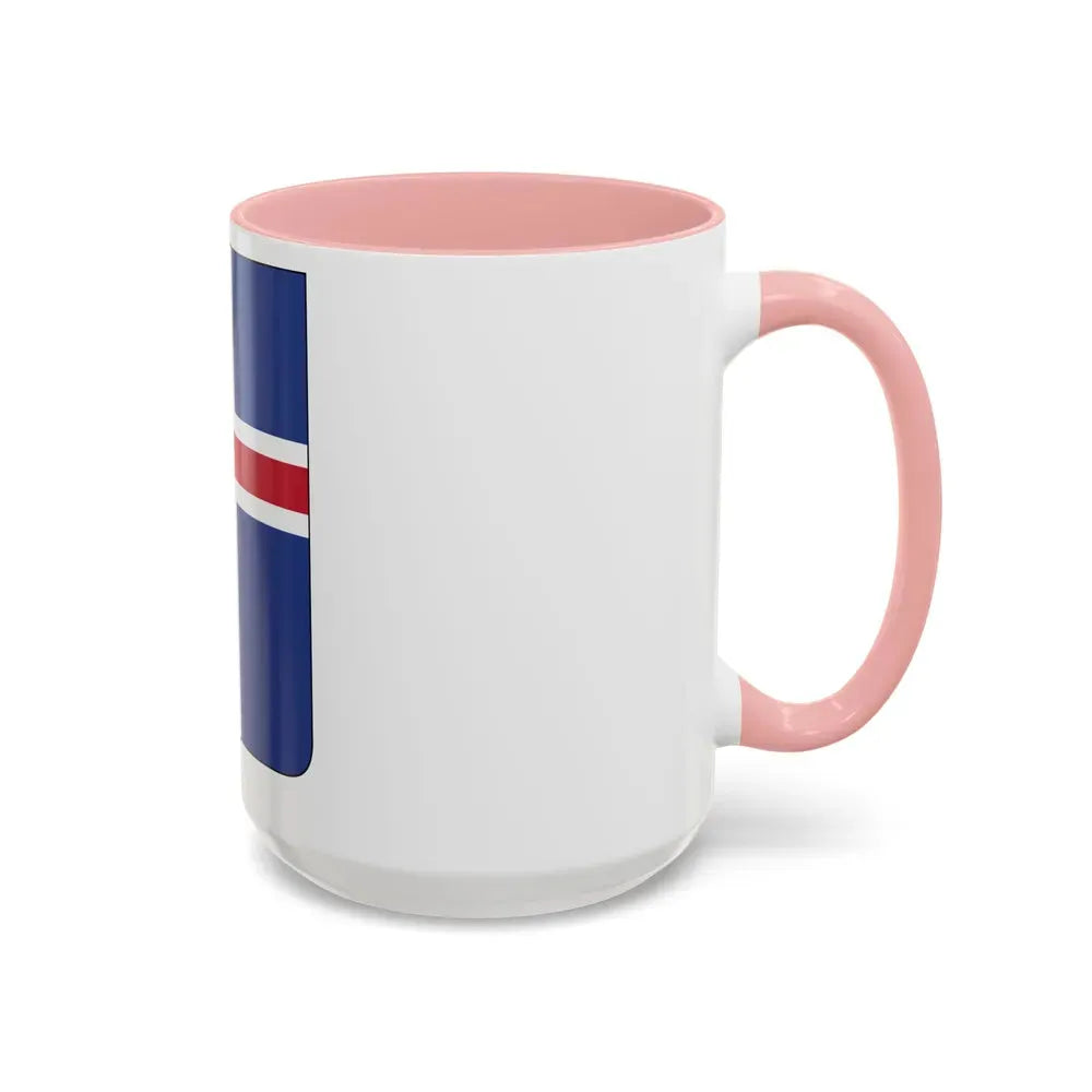 Coat of arms of Iceland 2 - Accent Coffee Mug - Go Mug Yourself