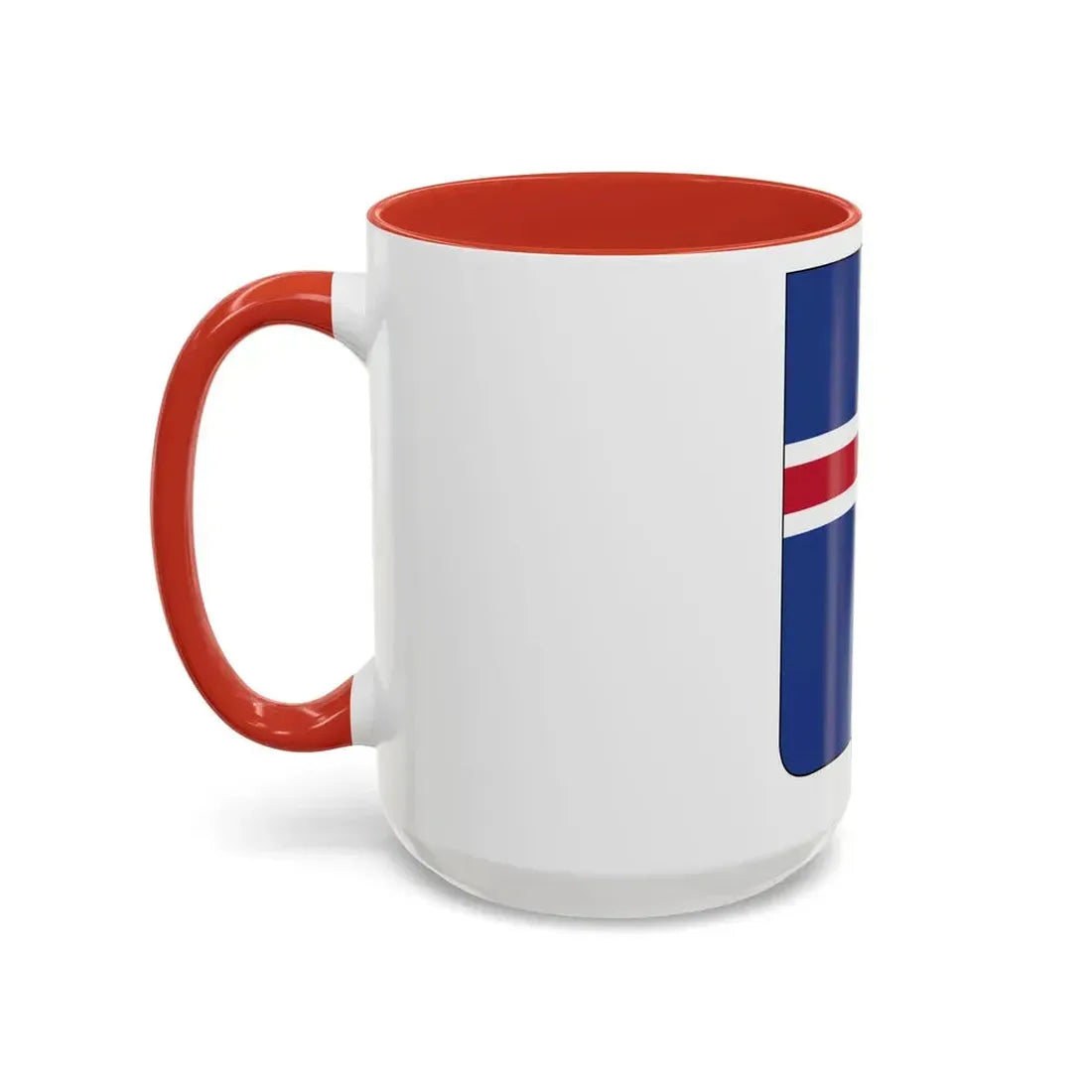 Coat of arms of Iceland 2 - Accent Coffee Mug - Go Mug Yourself
