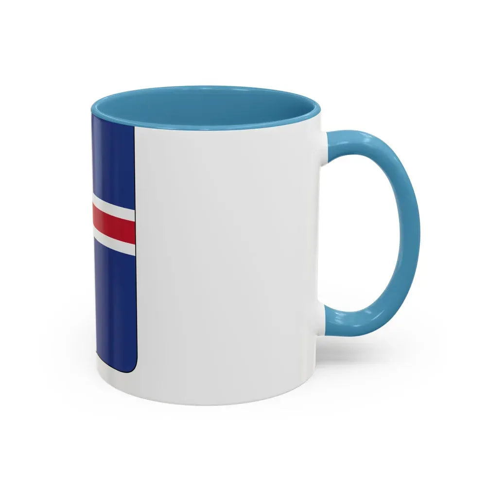 Coat of arms of Iceland 2 - Accent Coffee Mug - Go Mug Yourself