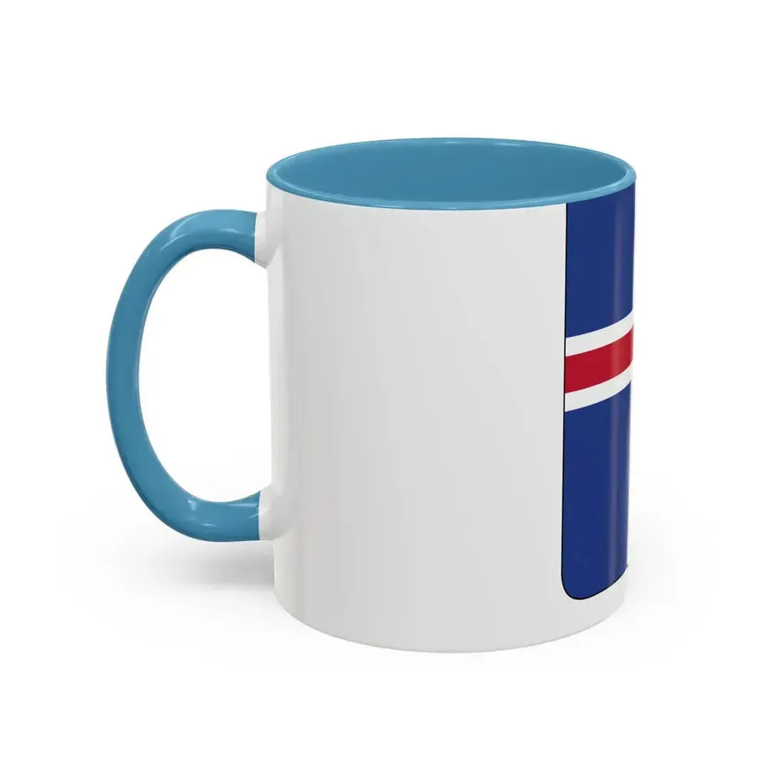 Coat of arms of Iceland 2 - Accent Coffee Mug - Go Mug Yourself