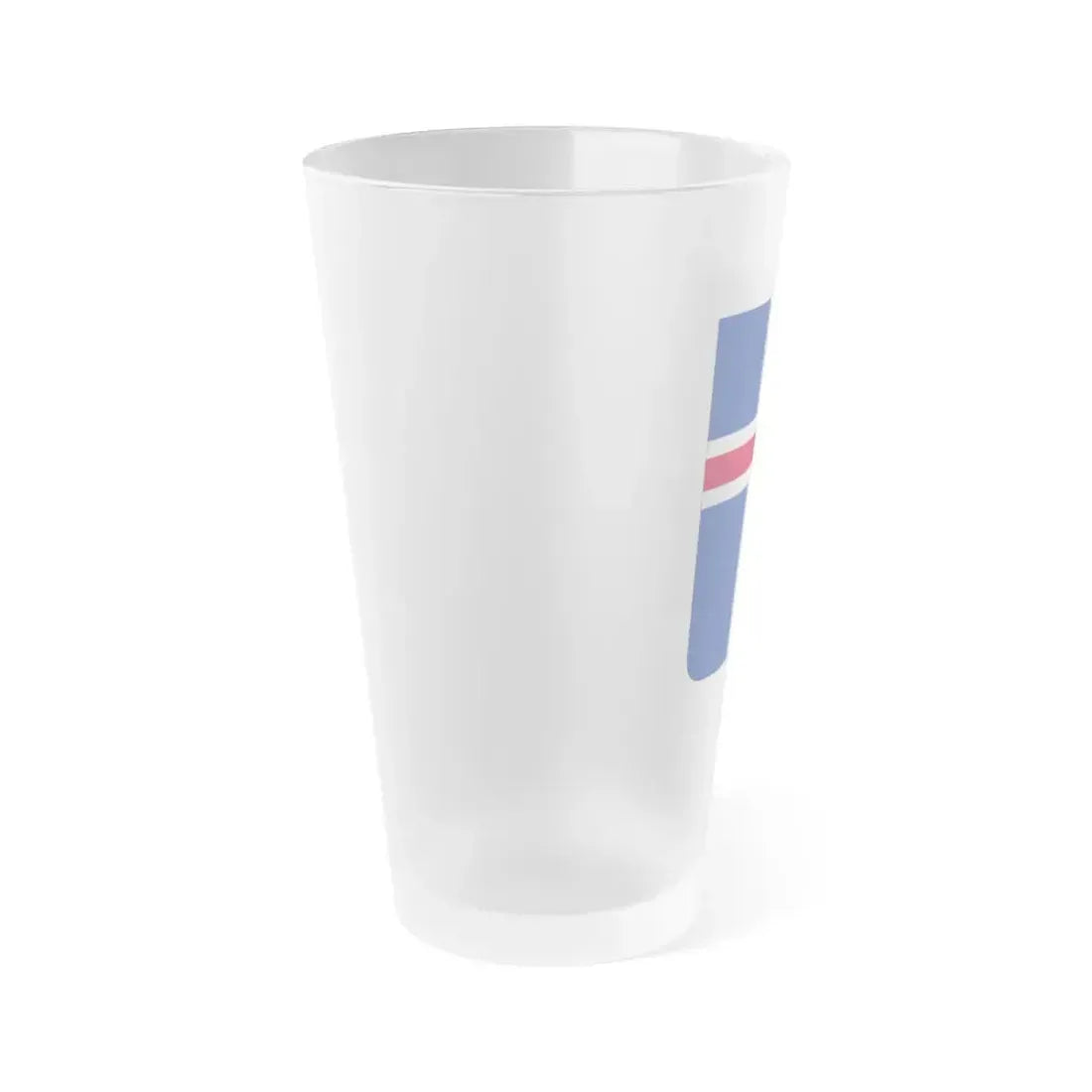 Coat of arms of Iceland 2 - Frosted Pint Glass 16oz - Go Mug Yourself