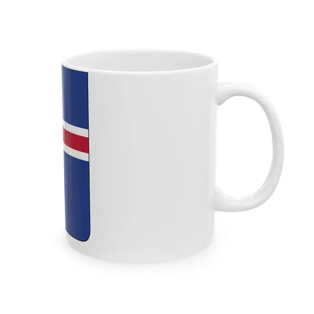 Coat of arms of Iceland 2 - White Coffee Mug - Go Mug Yourself