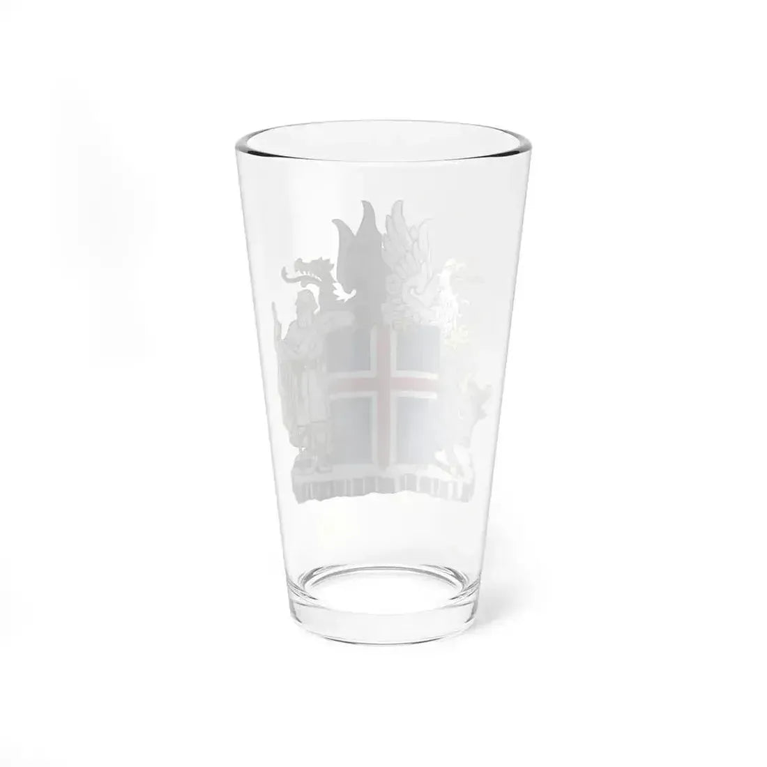 Coat of arms of Iceland - Pint Glass 16oz - Go Mug Yourself