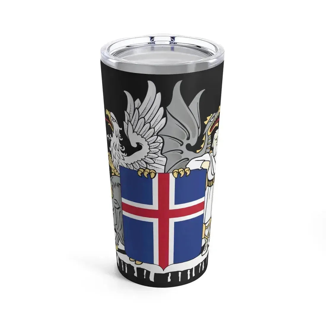 Coat of arms of Iceland - Tumbler 20oz 20oz - Go Mug Yourself