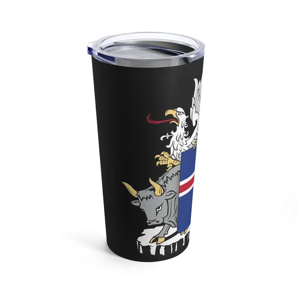 Coat of arms of Iceland - Tumbler 20oz - Go Mug Yourself