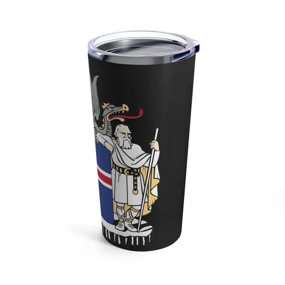 Coat of arms of Iceland - Tumbler 20oz - Go Mug Yourself