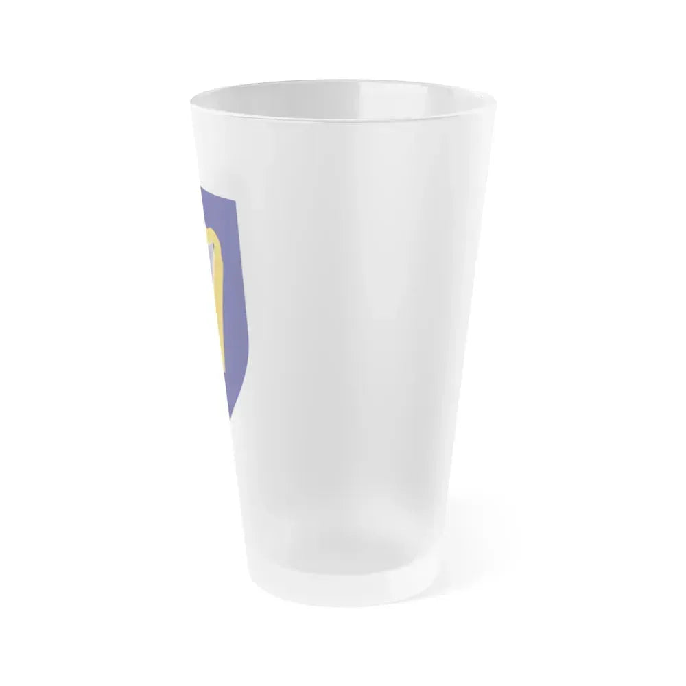 Coat of arms of Ireland - Frosted Pint Glass 16oz - Go Mug Yourself