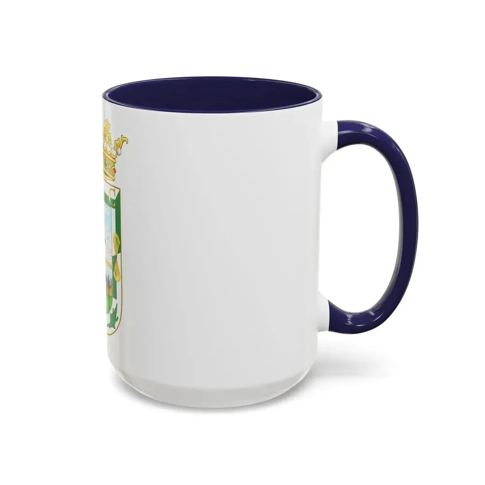 Coat of Arms of Isla Fernandina (Cuba) - Accent Coffee Mug - Go Mug Yourself
