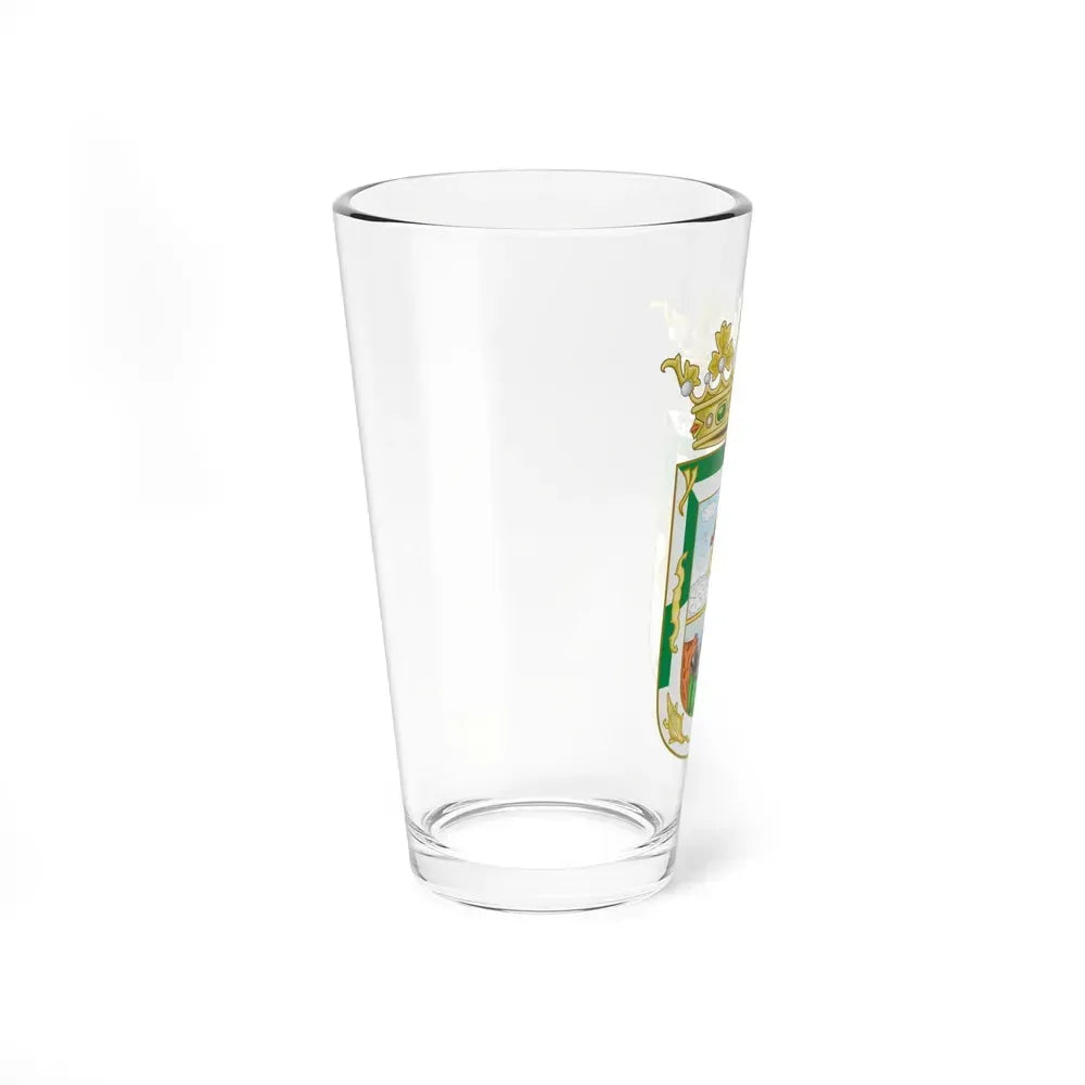 Coat of Arms of Isla Fernandina (Cuba) - Pint Glass 16oz - Go Mug Yourself