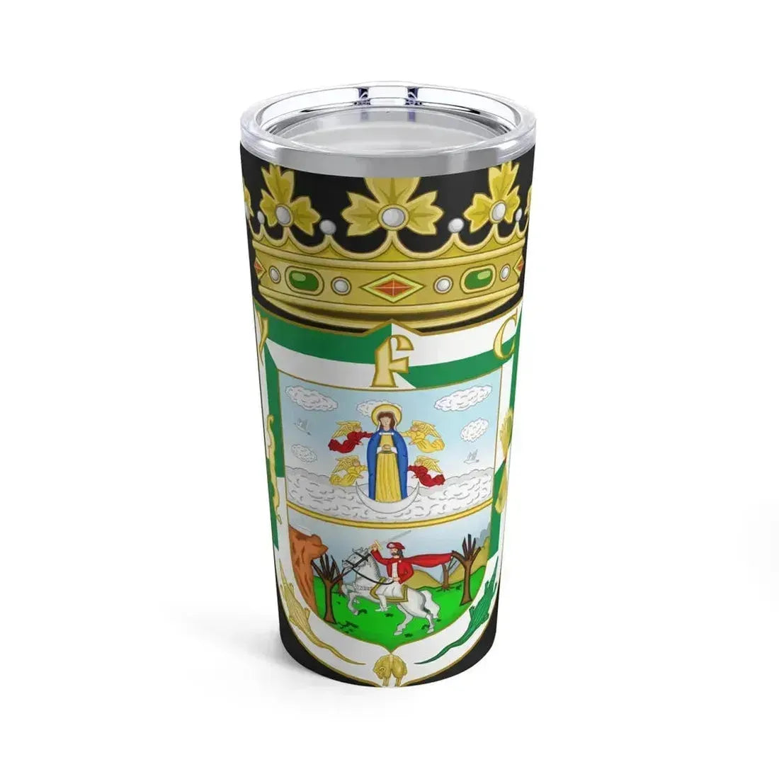 Coat of Arms of Isla Fernandina (Cuba) - Tumbler 20oz 20oz - Go Mug Yourself