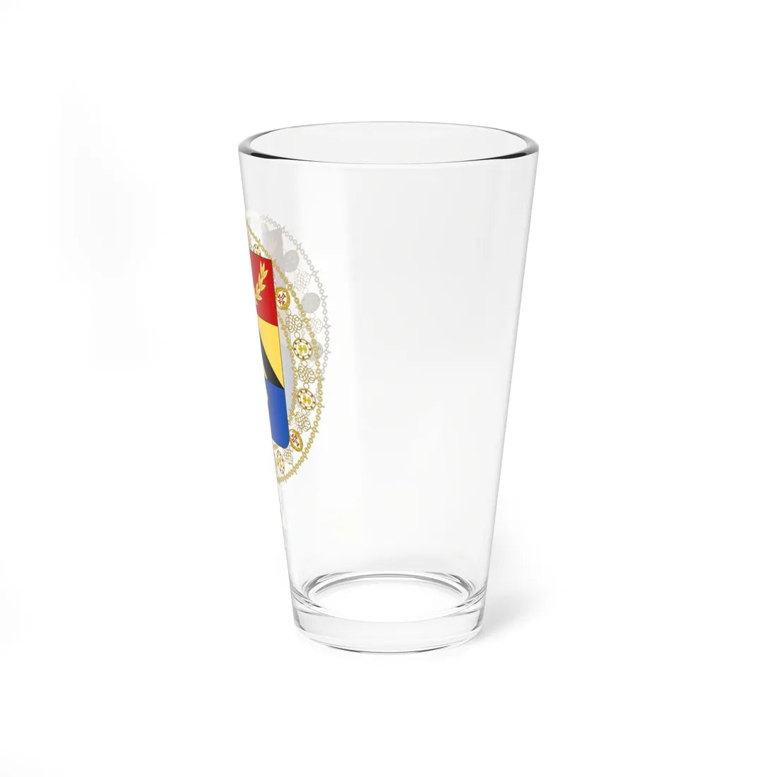 Coat of Arms of Johann Franz Anton von Olry Supreme Order of Christ (Germany) (Coat of Arms) Pint Glass 16oz - Go Mug Yourself