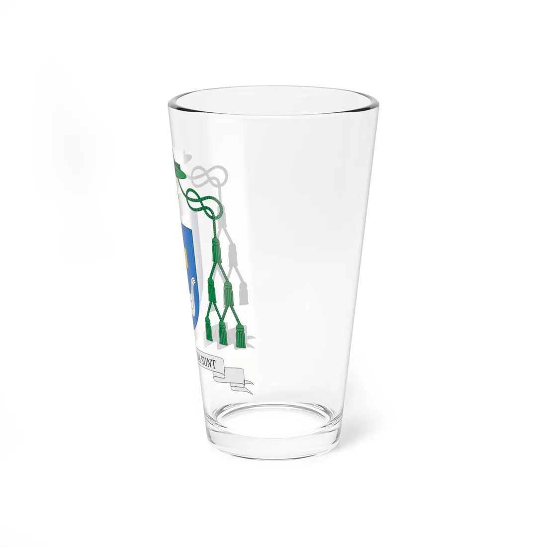 Coat of arms of Józef Wróbel (Finland) (Coat of Arms) Pint Glass 16oz - Go Mug Yourself