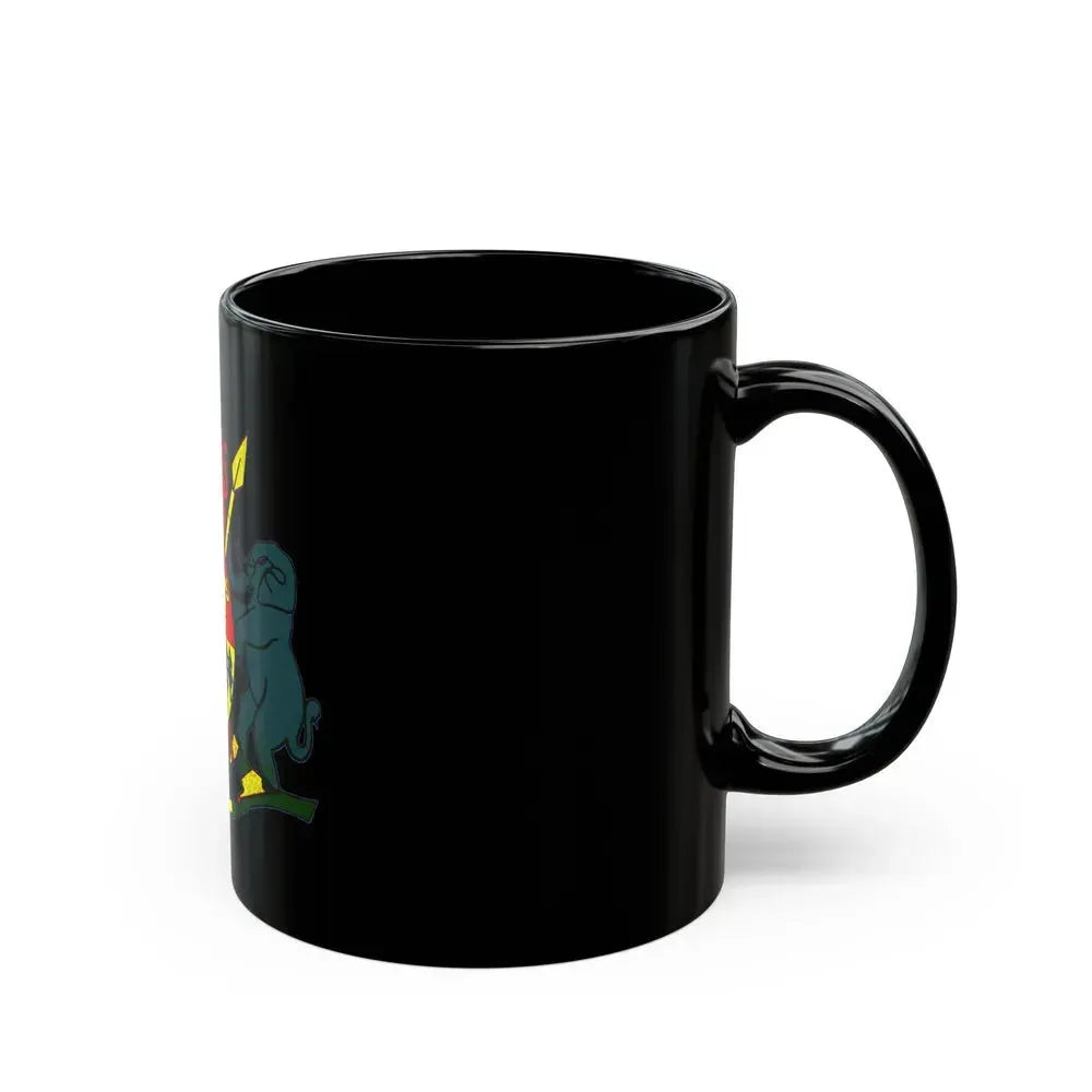 Coat of arms of KaNgwane - Black Coffee Mug - Go Mug Yourself