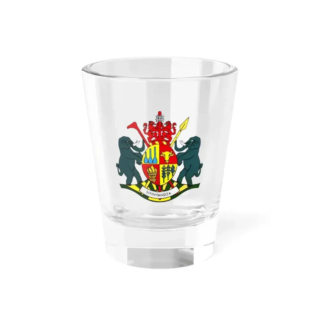 Coat of arms of KaNgwane - Shot Glass 1.5oz 1.5oz - Go Mug Yourself
