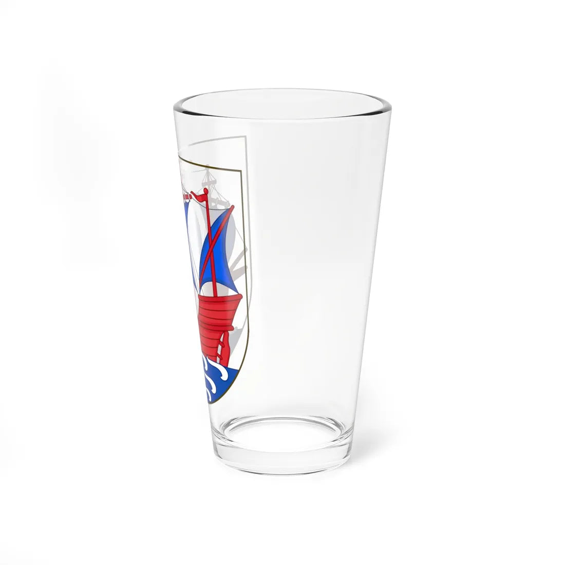 Coat of arms of Kerteminde (Denmark) (Coat of Arms) Pint Glass 16oz - Go Mug Yourself