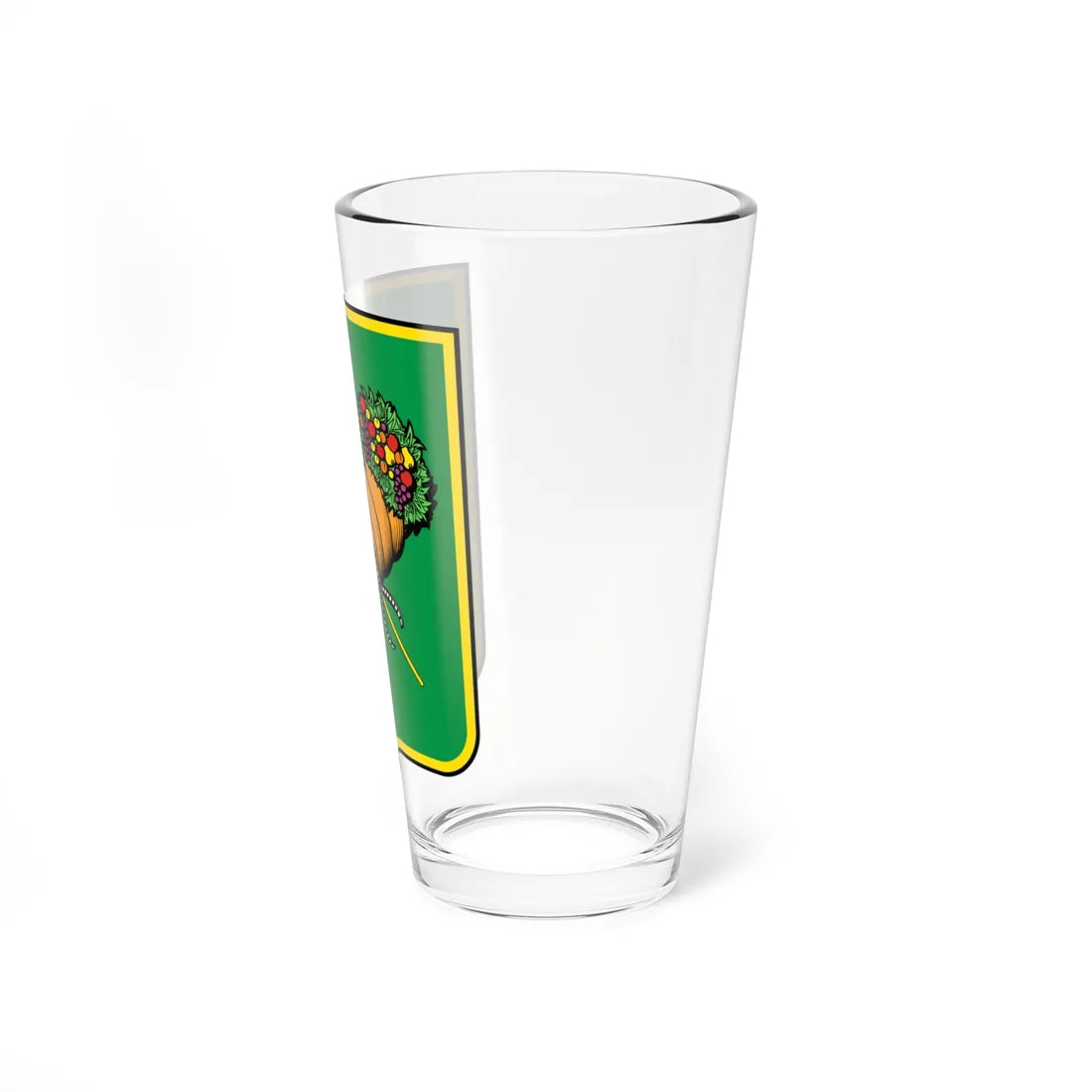 Coat of arms of Kharkiv (Ukraine) (Coat of Arms) Pint Glass 16oz - Go Mug Yourself