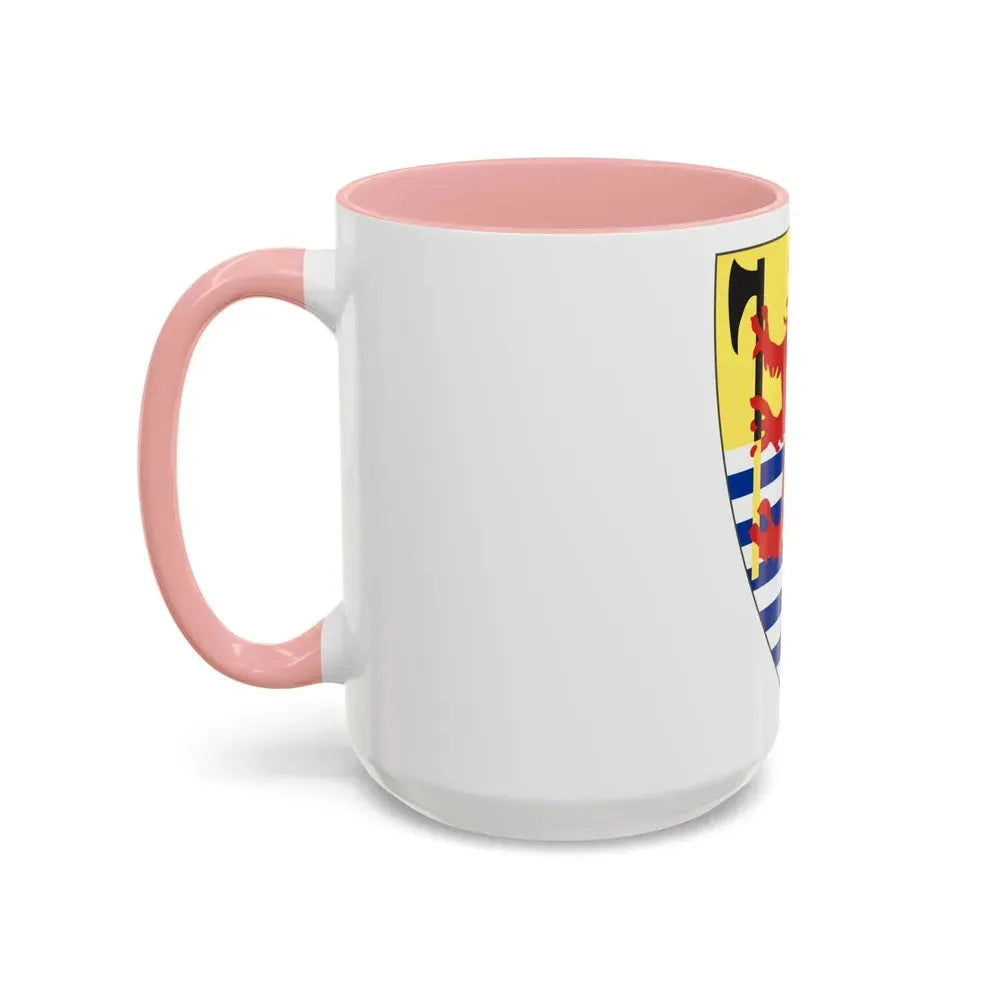 Coat of arms of King of Iceland (13th century) - Accent Coffee Mug - Go Mug Yourself