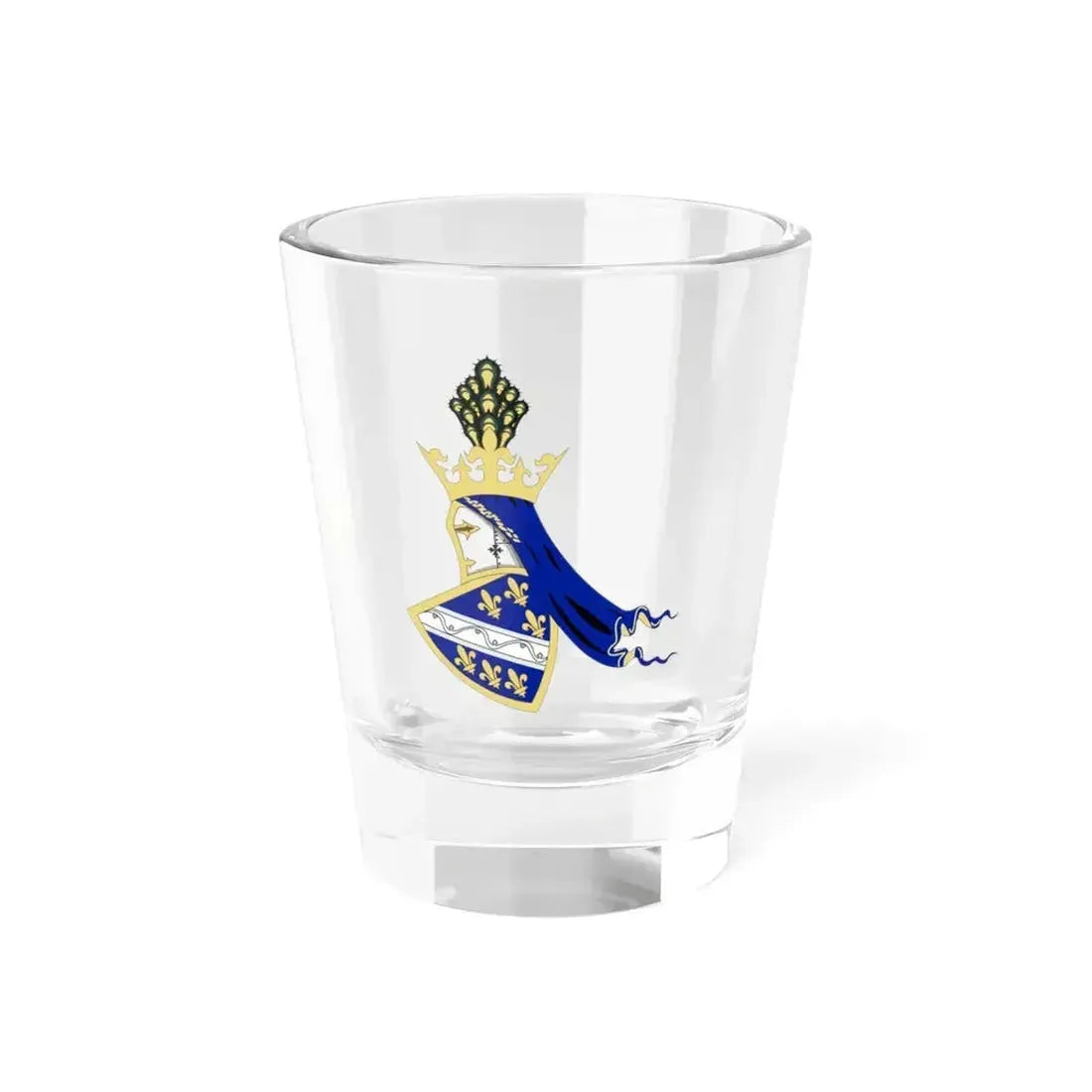 Coat of arms of Kingdom of Bosnia - Shot Glass 1.5oz 1.5oz - Go Mug Yourself