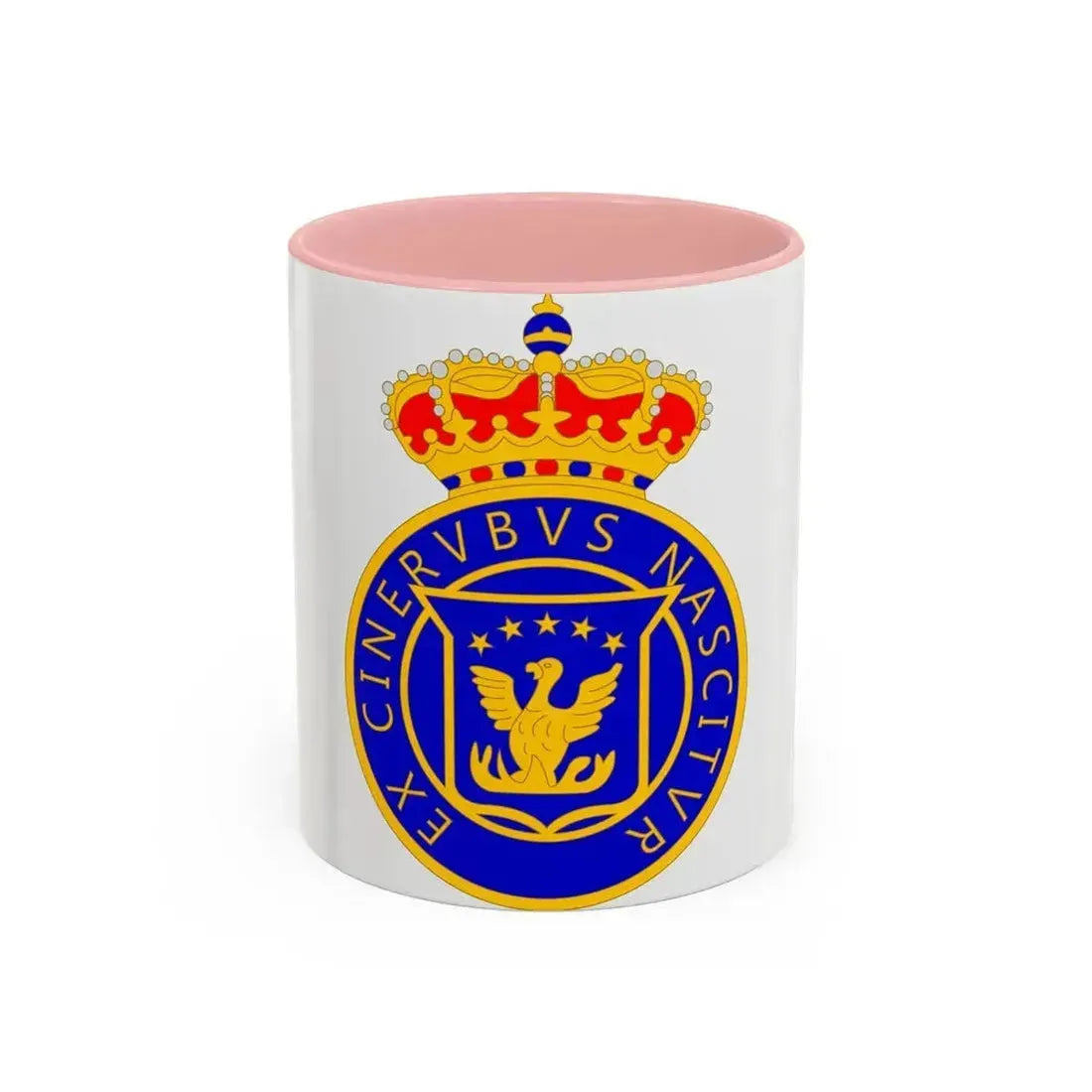 Coat of arms of Kingdom of Haiti - Accent Coffee Mug 11oz Pink - Go Mug Yourself