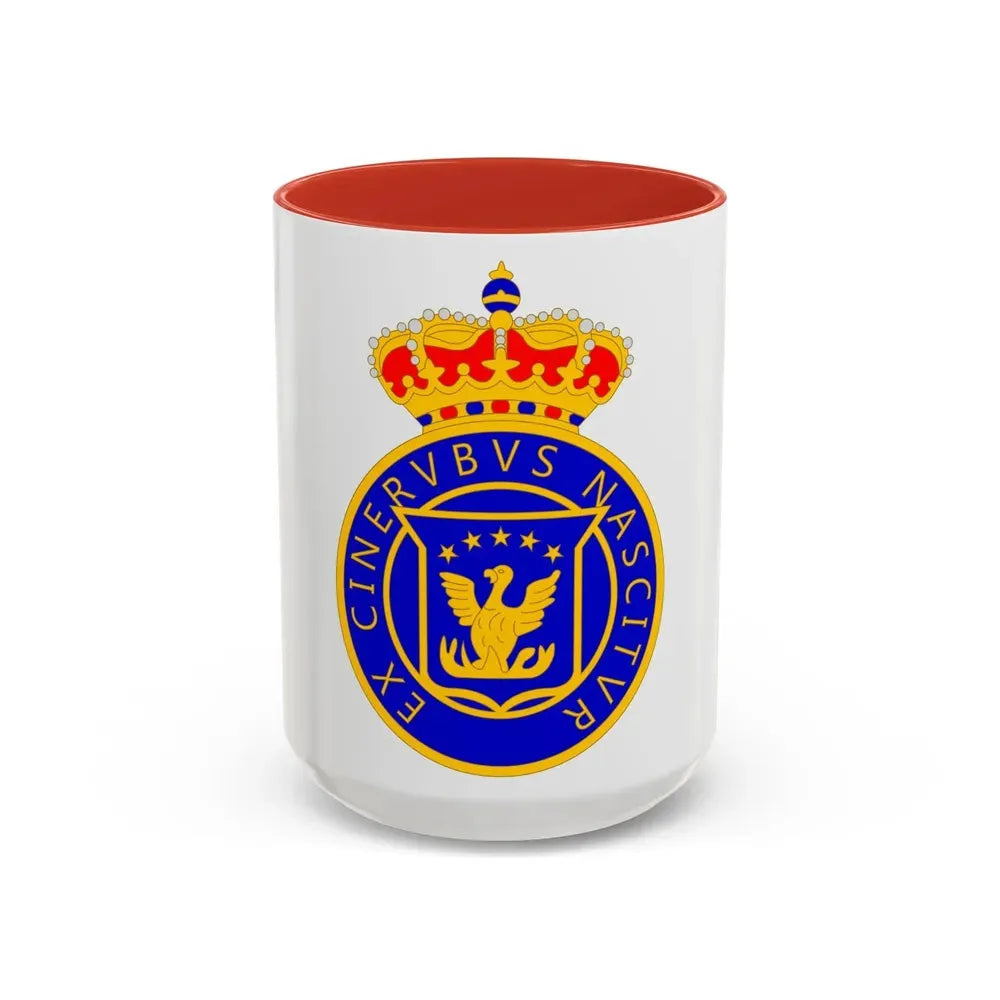 Coat of arms of Kingdom of Haiti - Accent Coffee Mug 15oz Red - Go Mug Yourself