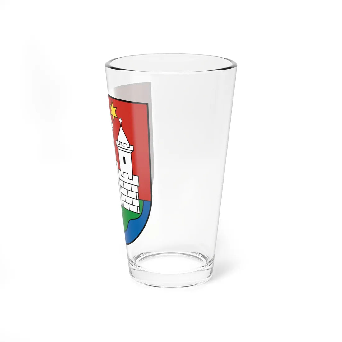 Coat of Arms of Komárno (Slovakia) (Coat of Arms) Pint Glass 16oz - Go Mug Yourself