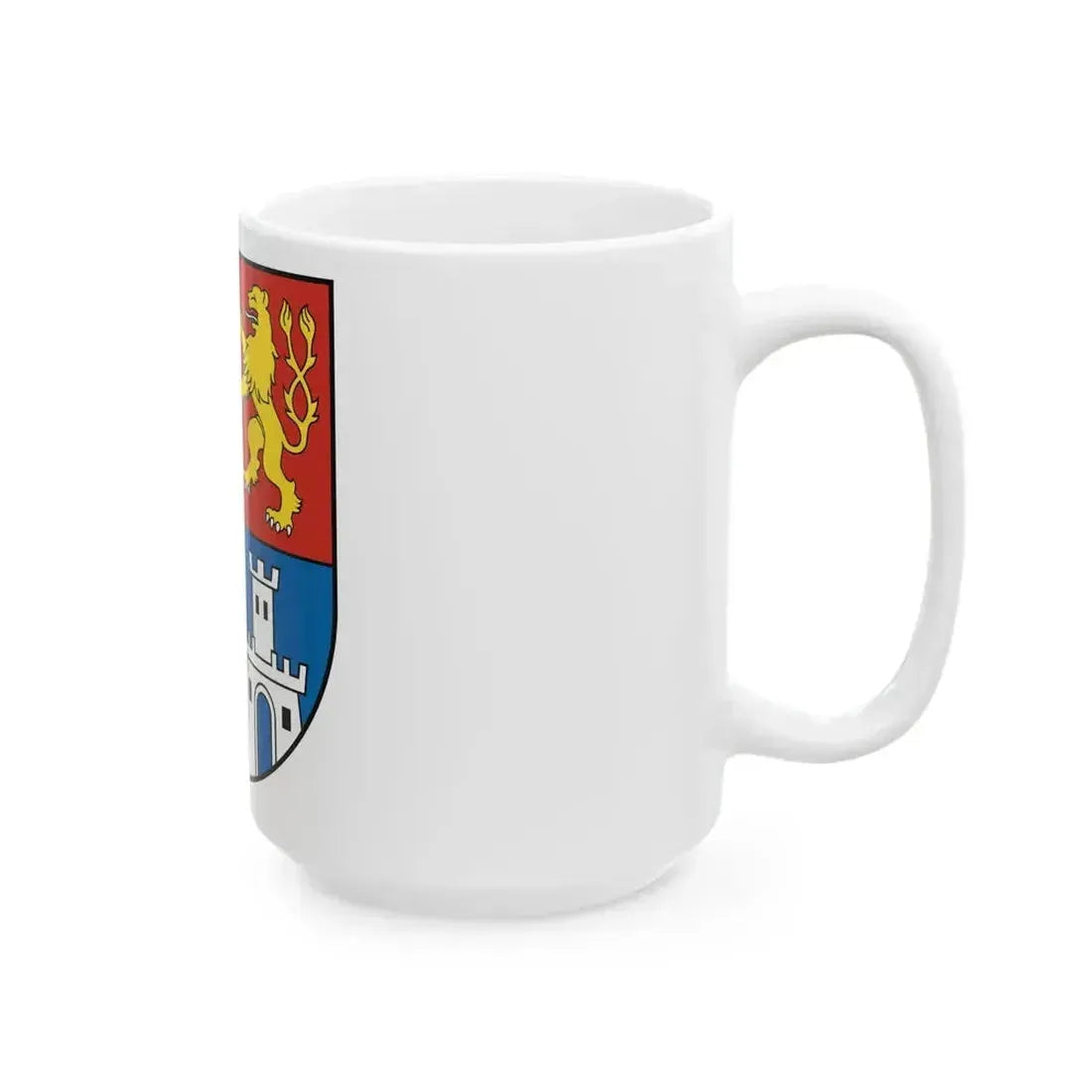 Coat Of Arms Of Kosice Region (Slovakia) White Coffee Mug - Go Mug Yourself