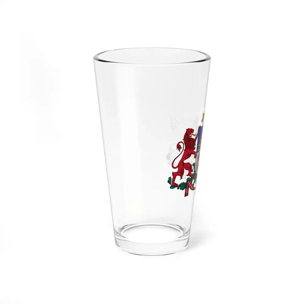 Coat of arms of Latvia - Pint Glass 16oz - Go Mug Yourself