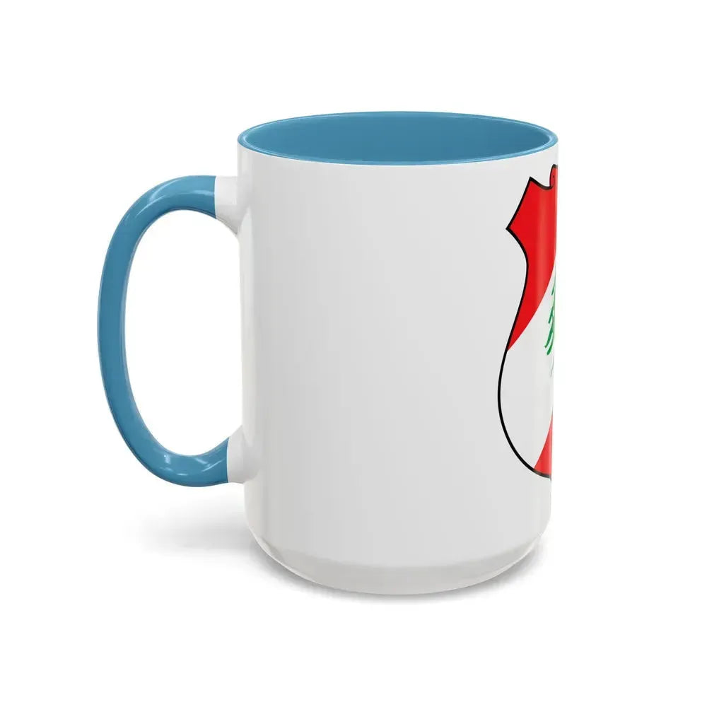 Coat of arms of Lebanon - Accent Coffee Mug - Go Mug Yourself