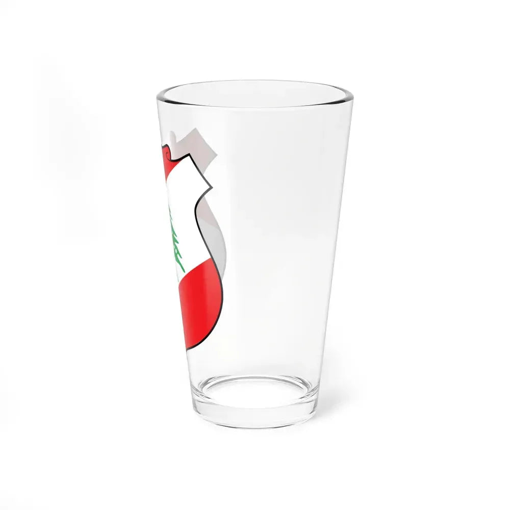 Coat of arms of Lebanon - Pint Glass 16oz - Go Mug Yourself