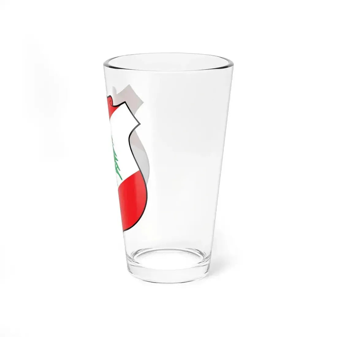 Coat of arms of Lebanon - Pint Glass 16oz - Go Mug Yourself
