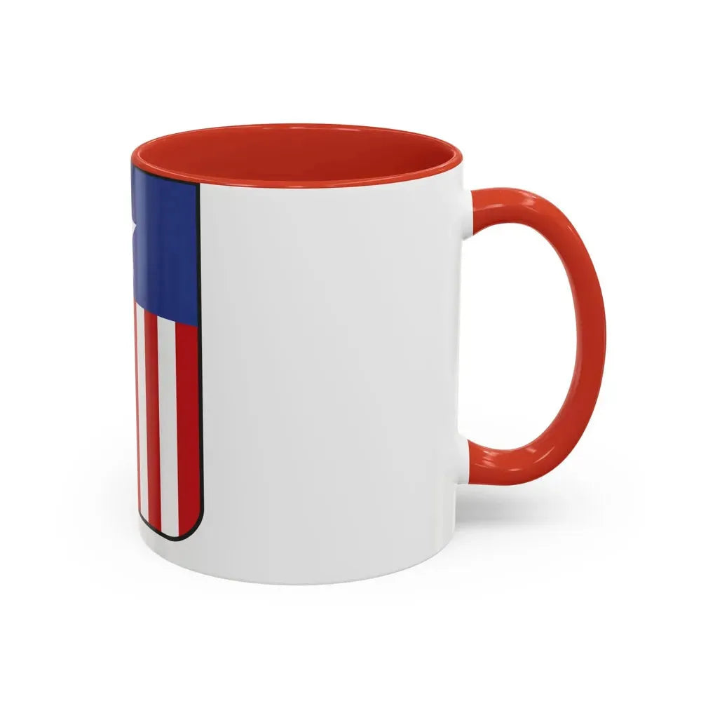 Coat of arms of Liberia in 1889 - Accent Coffee Mug - Go Mug Yourself
