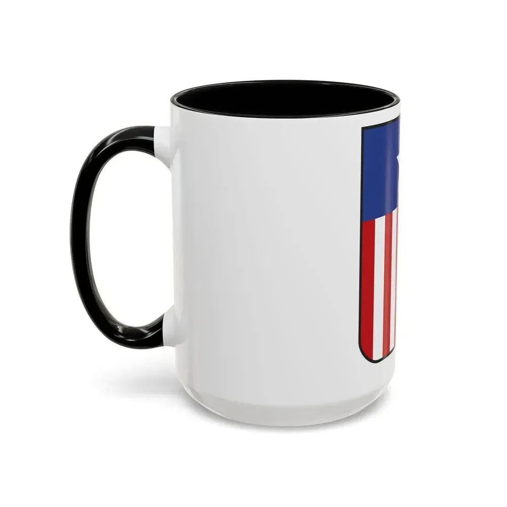 Coat of arms of Liberia in 1889 - Accent Coffee Mug - Go Mug Yourself