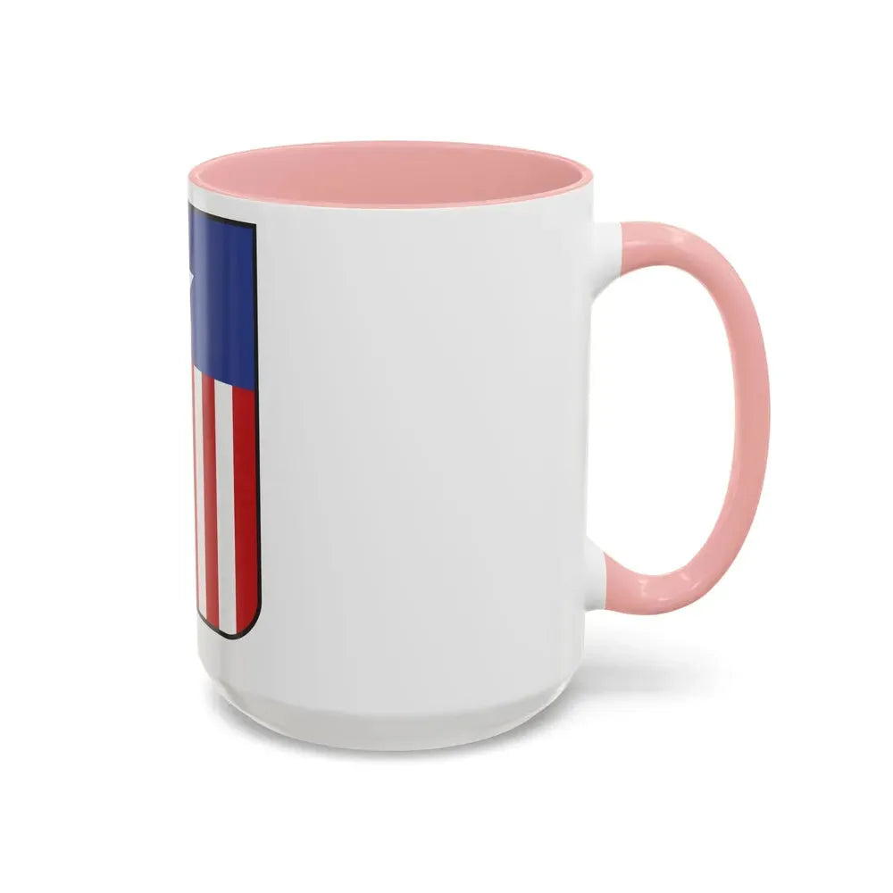 Coat of arms of Liberia in 1889 - Accent Coffee Mug - Go Mug Yourself