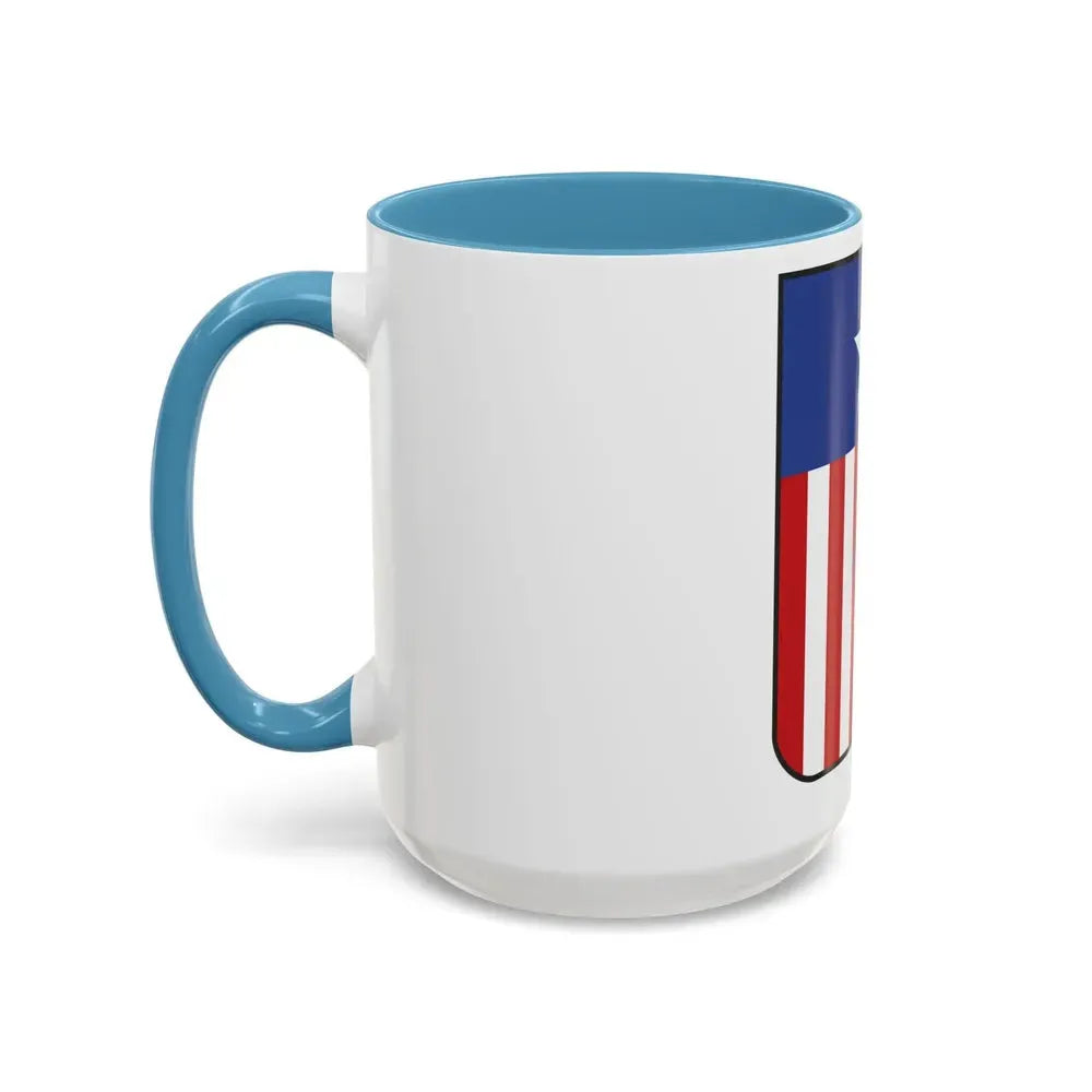 Coat of arms of Liberia in 1889 - Accent Coffee Mug - Go Mug Yourself