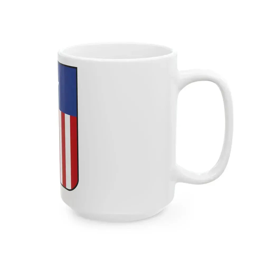 Coat of arms of Liberia in 1889 - White Coffee Mug - Go Mug Yourself