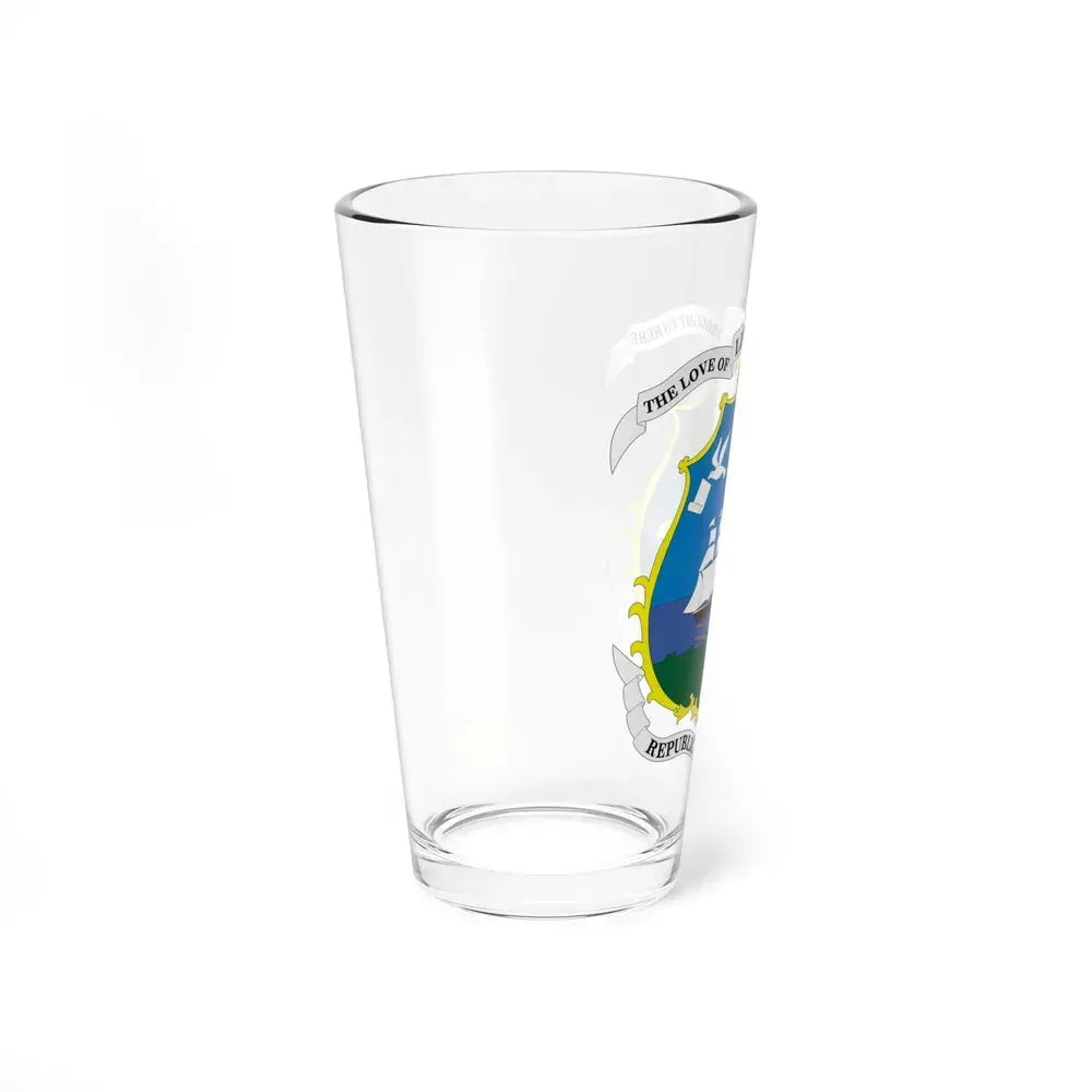 Coat of arms of Liberia - Pint Glass 16oz - Go Mug Yourself
