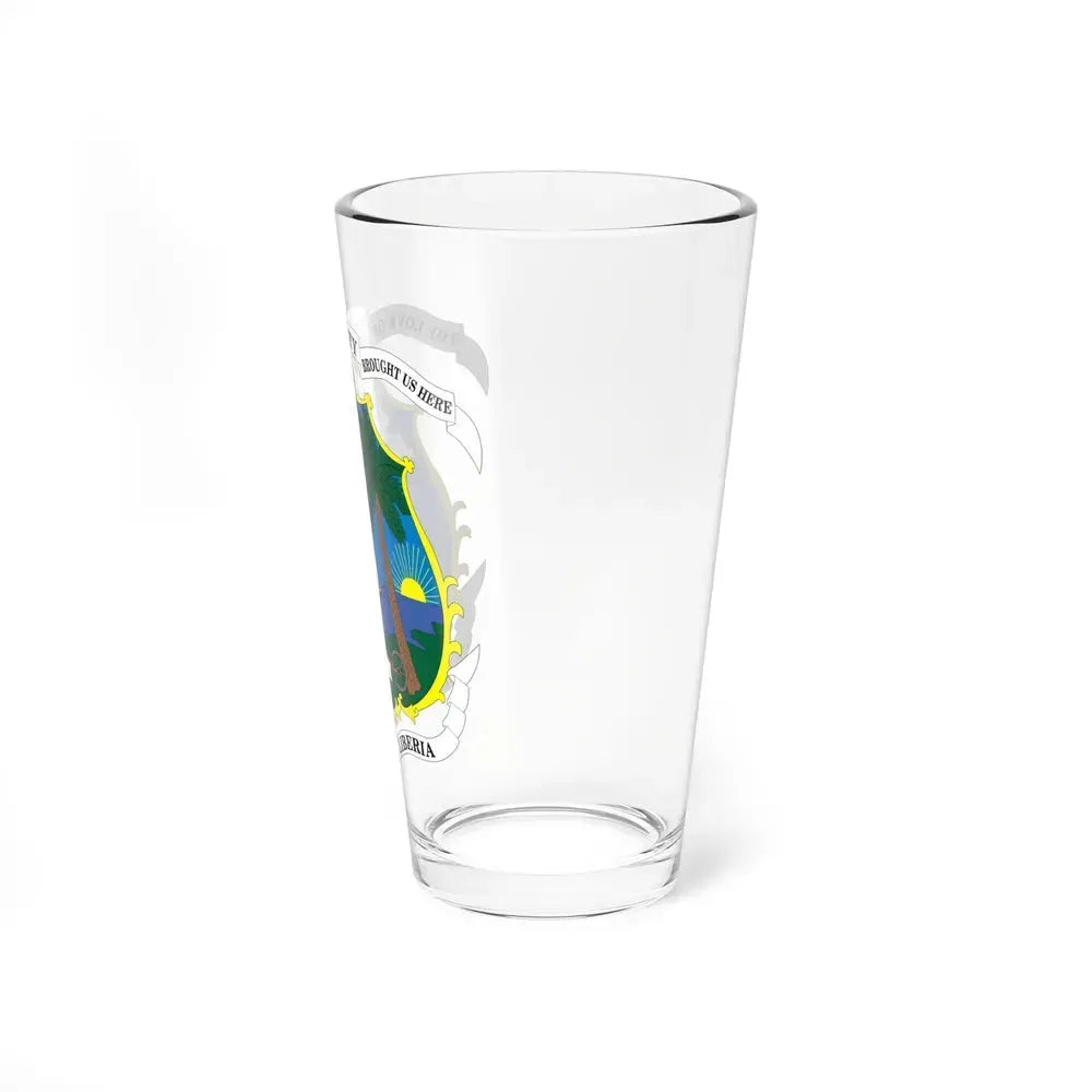 Coat of arms of Liberia - Pint Glass 16oz - Go Mug Yourself