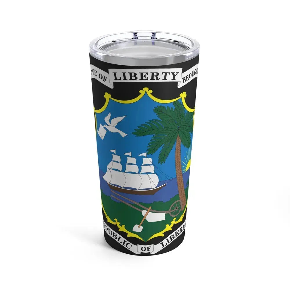 Coat of arms of Liberia - Tumbler 20oz 20oz - Go Mug Yourself