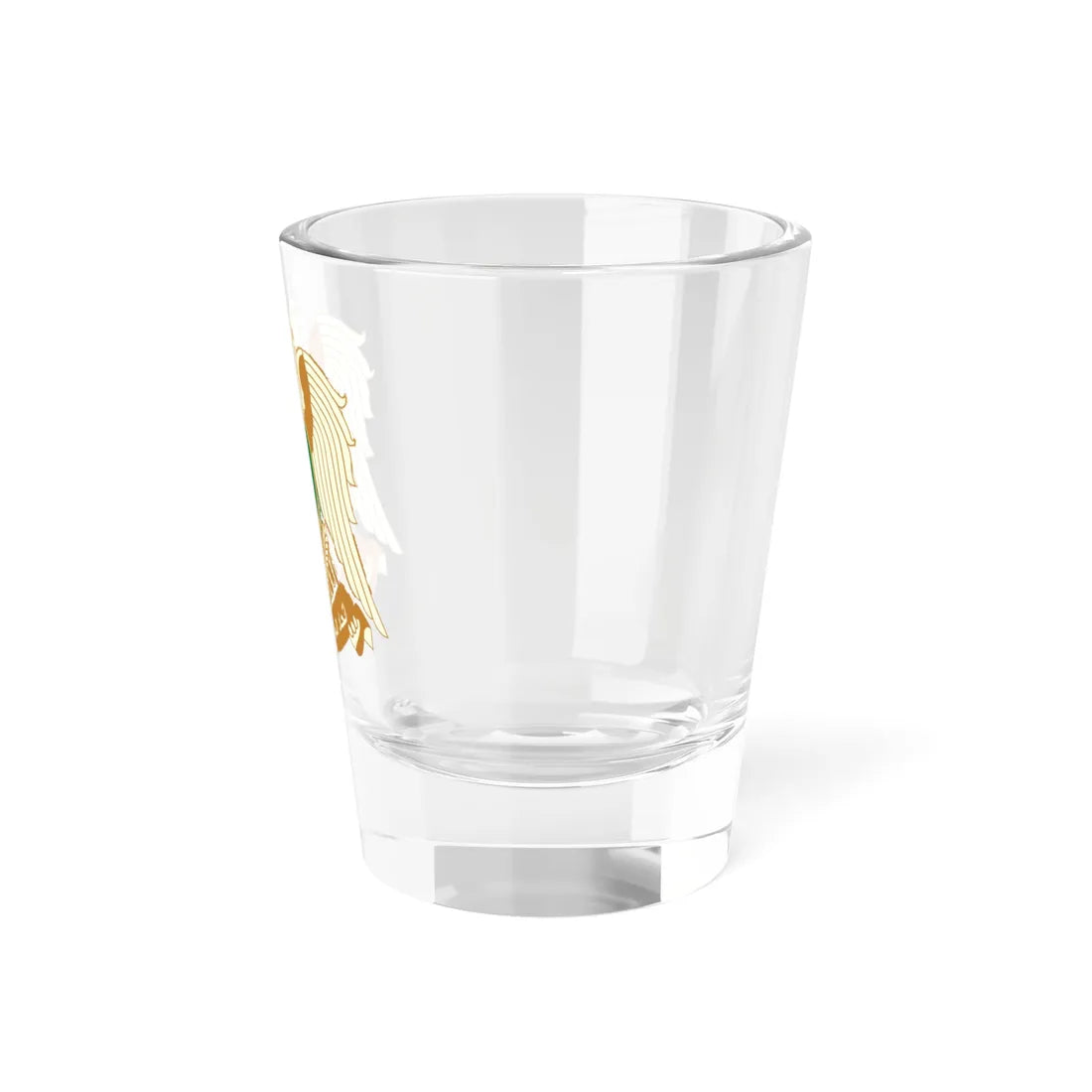 Coat of arms of Libya 1977-2011 (Libya) (Coat of Arms) Shot Glass 1.5oz - Go Mug Yourself