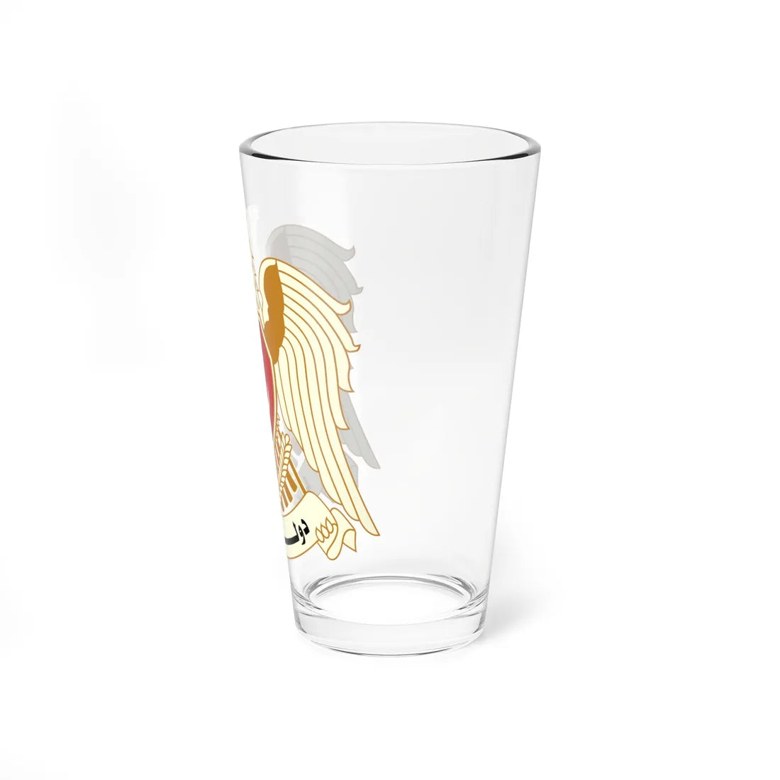 Coat of arms of Libya Tobruk Government (Libya) (Coat of Arms) Pint Glass 16oz - Go Mug Yourself